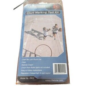 LIFETIME Basketball Court Marking Tool Kit New in Package
